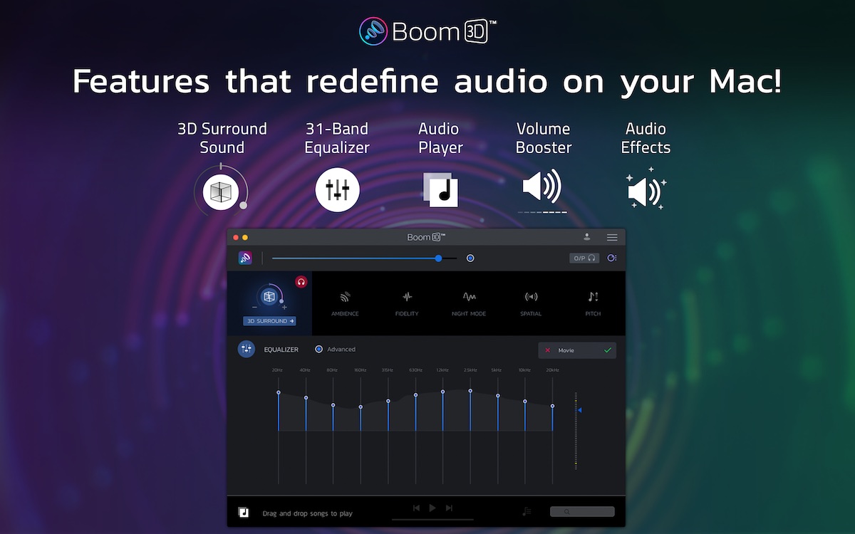 Boom3D Audio Enhancement App for Mac and Windows The Best Features