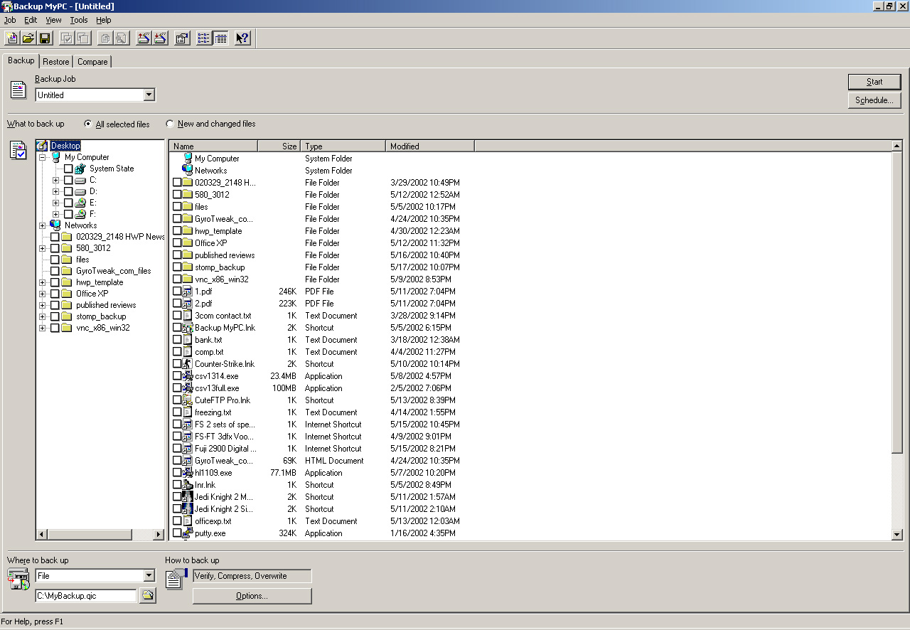 Techware Labs Articles Stomp Inc. Backup MyPC