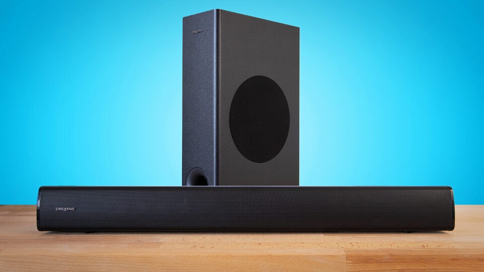 Creative Stage Review Compact, Inexpensive Soundbar with Subwoofer