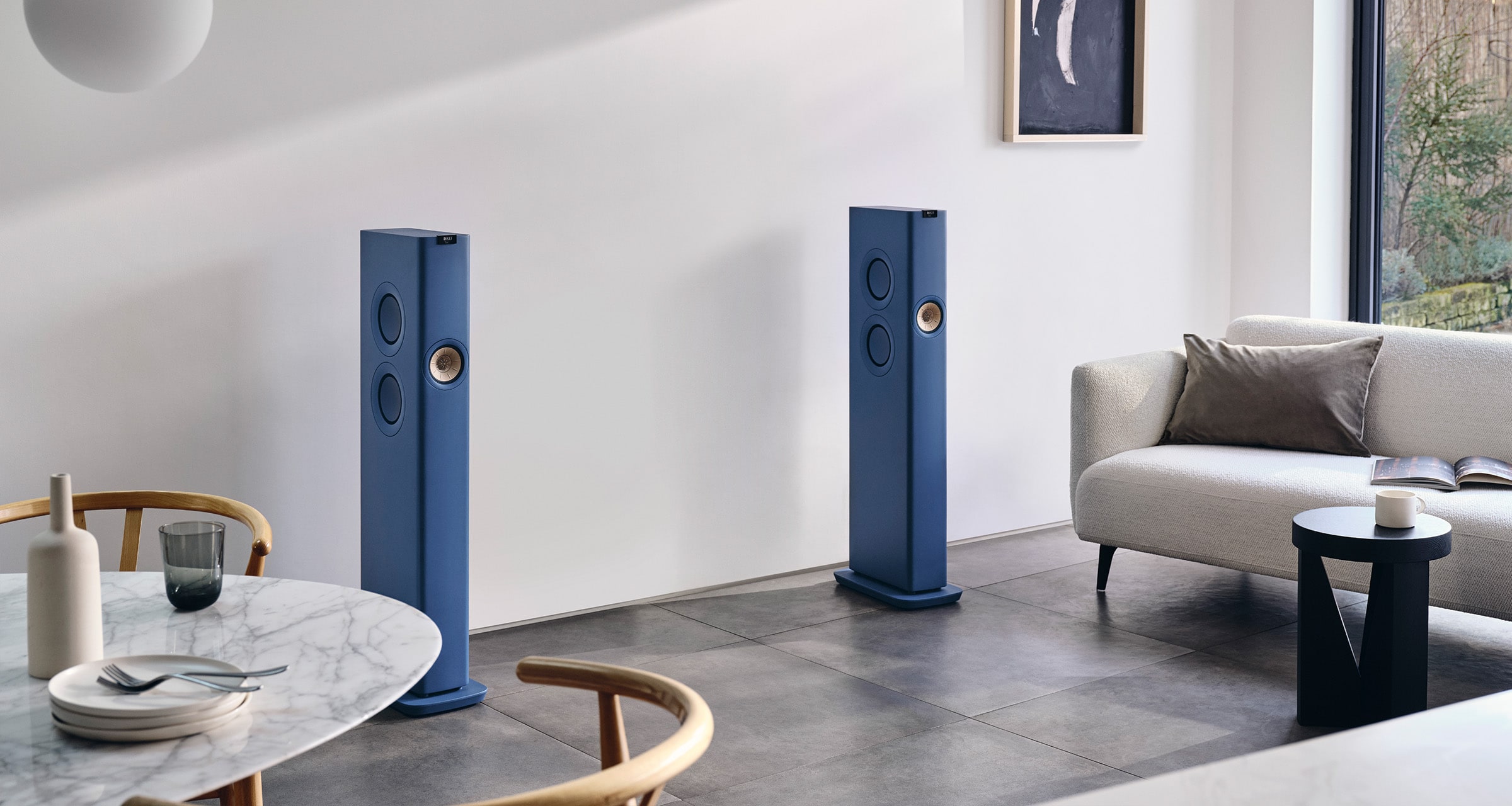 KEF LS60 Wireless HiRes Wireless Floorstanding Speakers