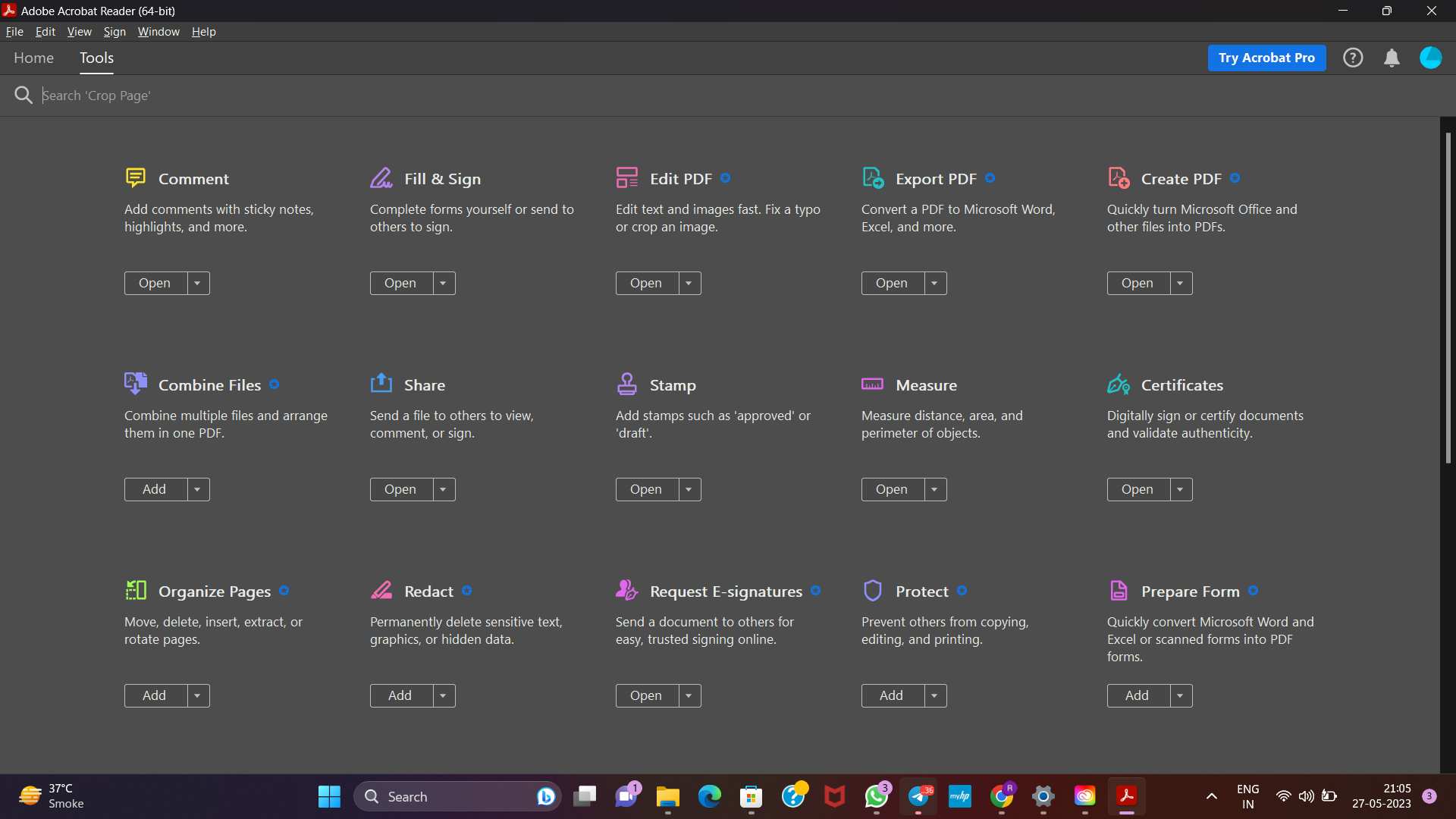 Adobe Acrobat Reader Offline Installer 2024 DC Download Windows 11,10 TECHWIBE