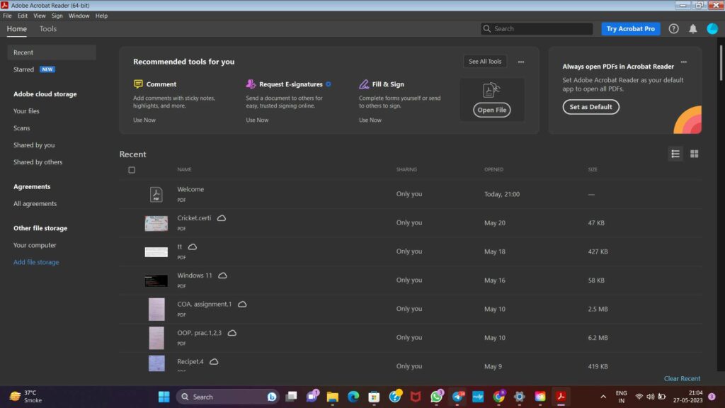 Adobe Acrobat Reader Offline Installer 2024 DC Download Windows 11,10