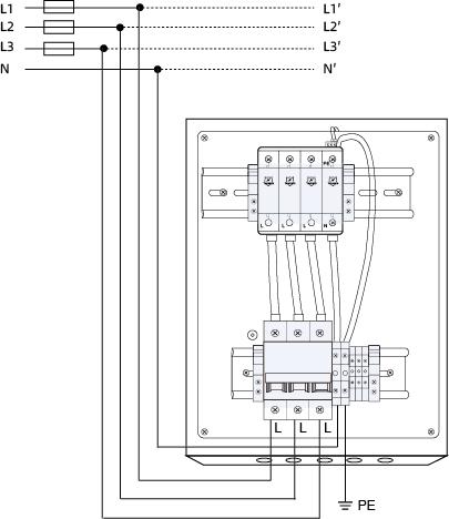 IndooOutdoor AC Power Distribution Surge Protective Device - Shenzhen