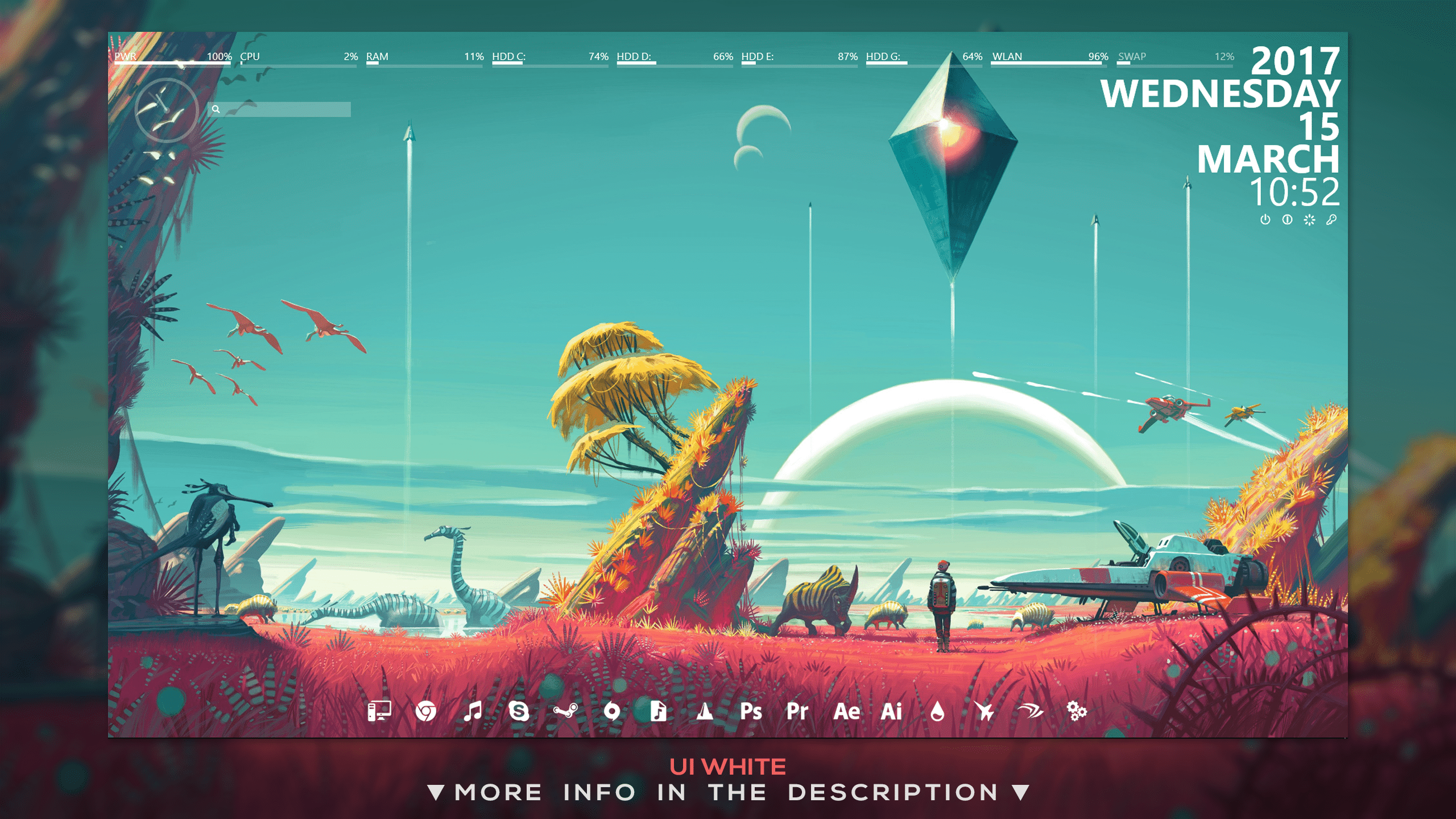 15 Best RainMeter Skins For Windows PC In 2021 [ Most Used ]