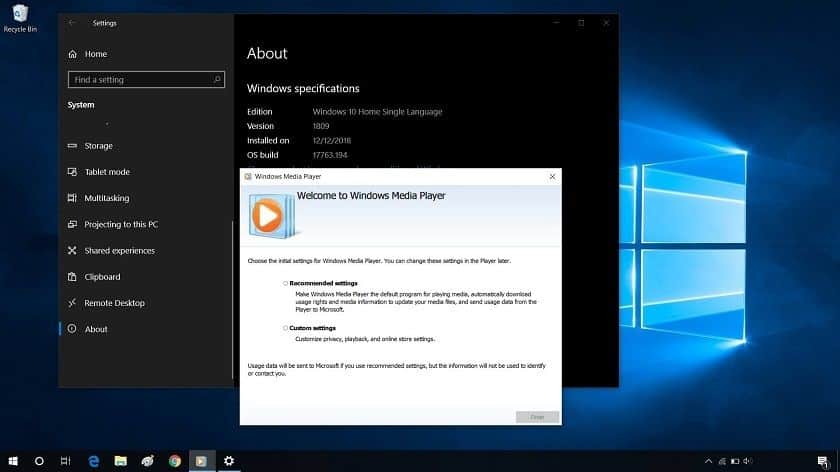 Without any separate codec, you are able to play any media files because kmp has its' own internal codec. Windows Media Player feature getting retired from Windows 7
