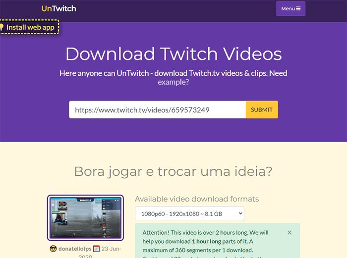 How to Download Twitch Videos? Best Twitch VOD Downloader In 2024