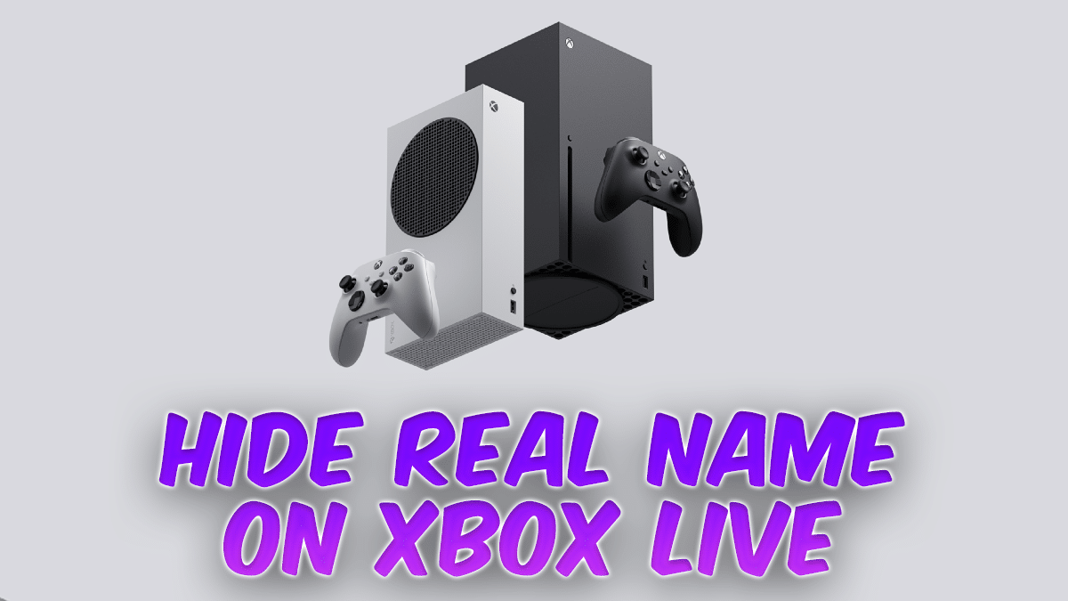 How To Hide Real Name On Xbox