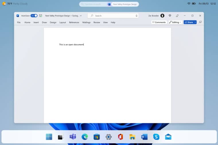 Microsoft Accidentally Reveals The Design Prototype Of Windows 12