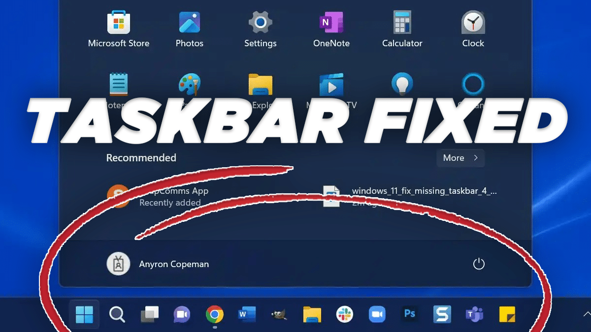 Windows 11 KB5034765 Causing Taskbar To Break And Disappear