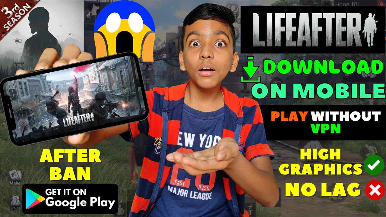 LifeAfter New Update is here How to download lifeafter on android