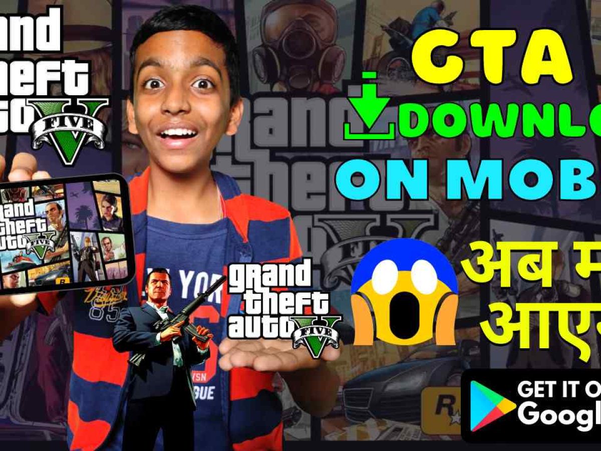 Gta 5 Android Apk + Data Download 2022 | Download Gta 5 On Android Now - Techy Bag