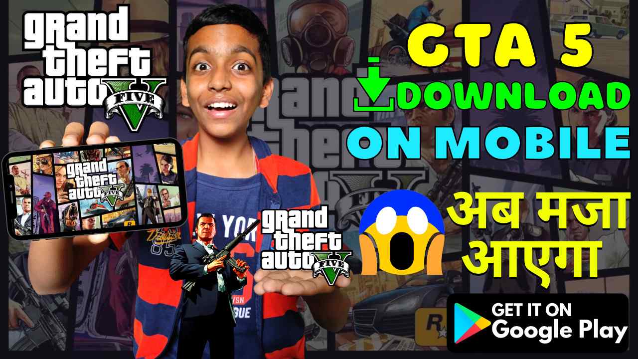 Gta 5 android apk + data download 2024 Download GTA 5 on Android Now