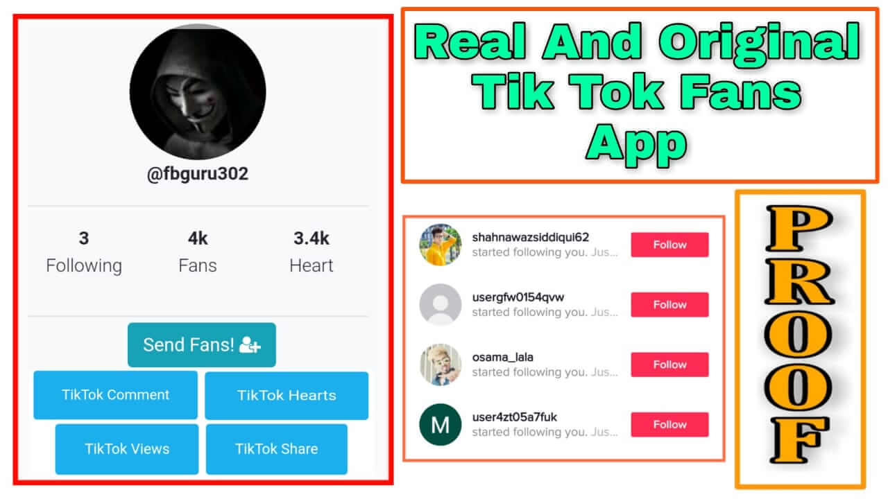 Get Followers Apk Free TikTok Auto Followers And Likes 2020