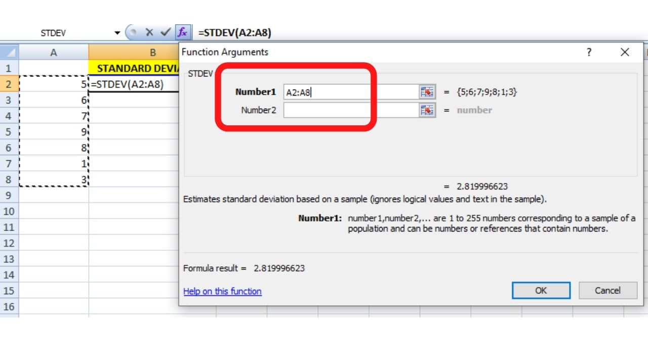 How To Calculate Standard Deviation In Excel Techyuga