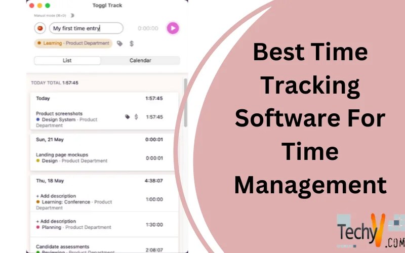 Best Time Tracking Software For Time Management