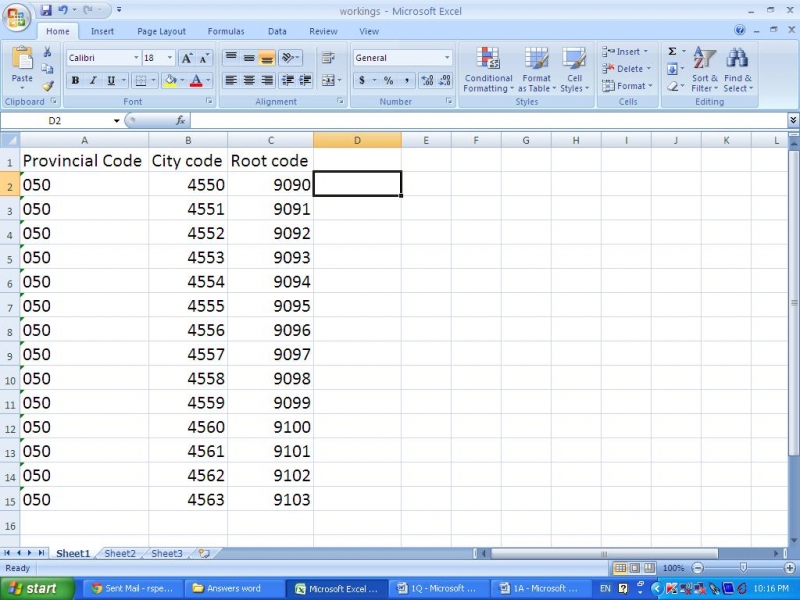 How to integrate data on Excel