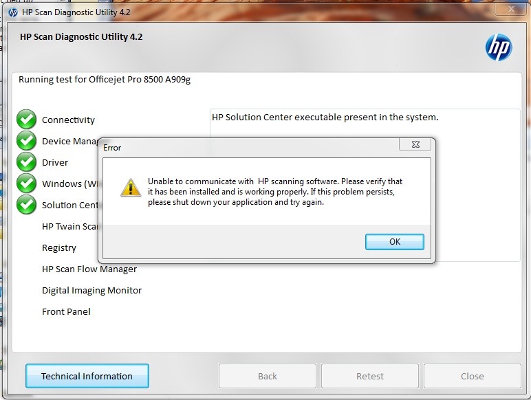 HP Scanning Software Looking for Help