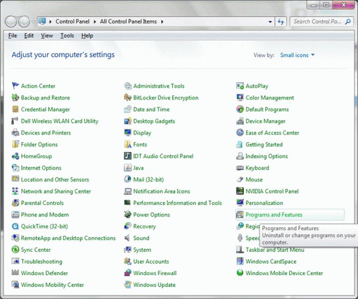 How to enable command in windows 7