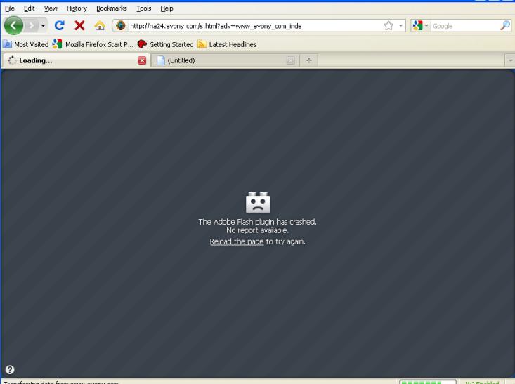 EVONY ONLINE GAME ADOBE FLASH ERROR