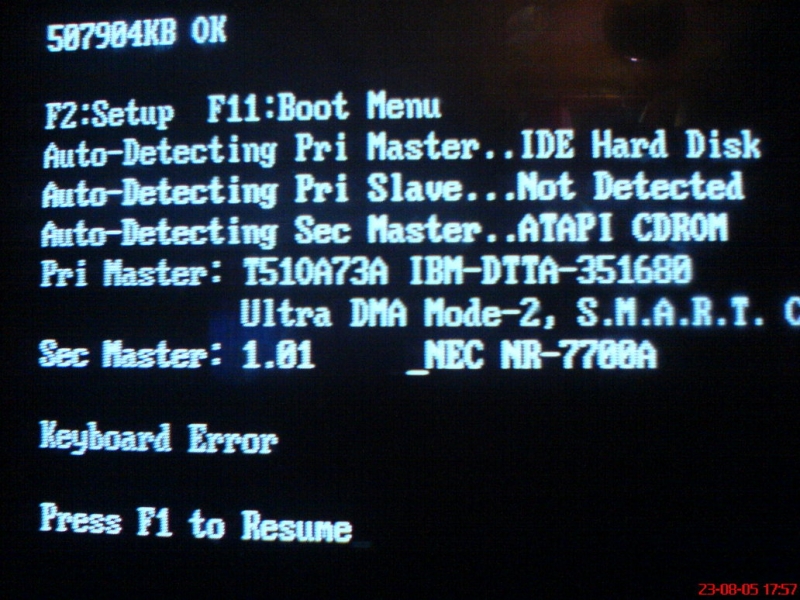 Keyboard light indicators are off