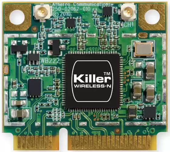 Killer WirelessN 1202 and E2200 controller