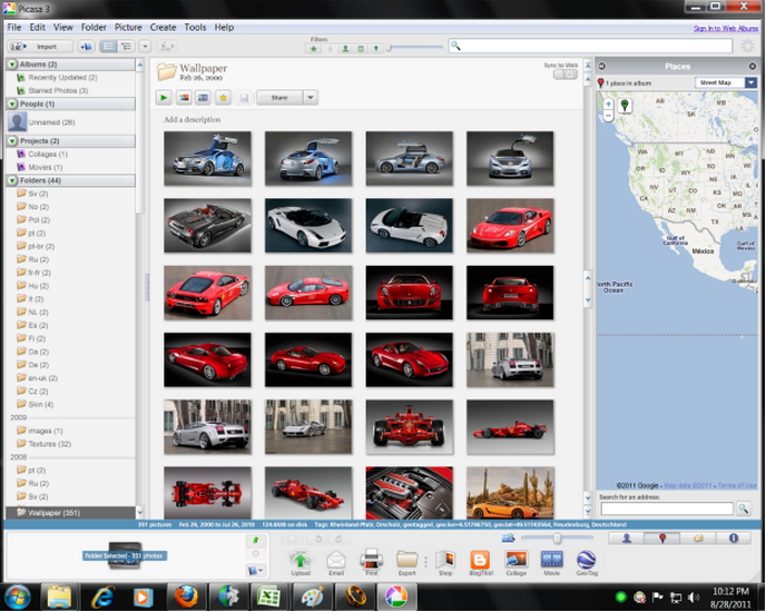 Picasa Web An error has occurred