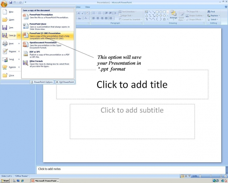 Cant Open my PowerPoint File