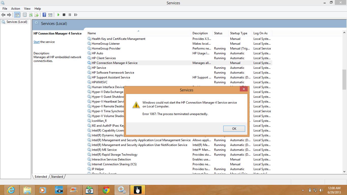 Do i need hp connection manager dishlena