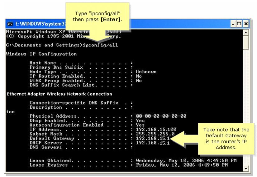 How To Find Cisco Router IP Address To Assign Static IP Address