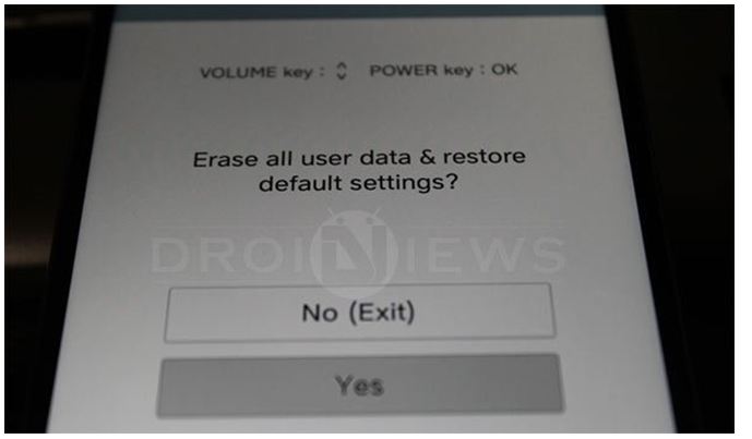 How To Factory Reset A LG Phone To Solve The Problems. - Techyv.com