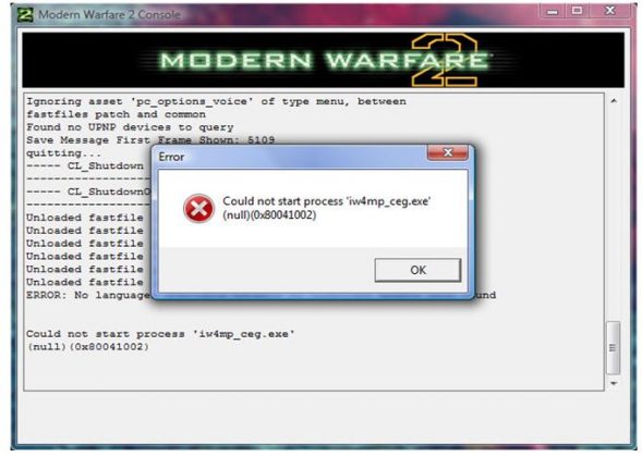 Resolve Iw4mp_ceg.exe Error