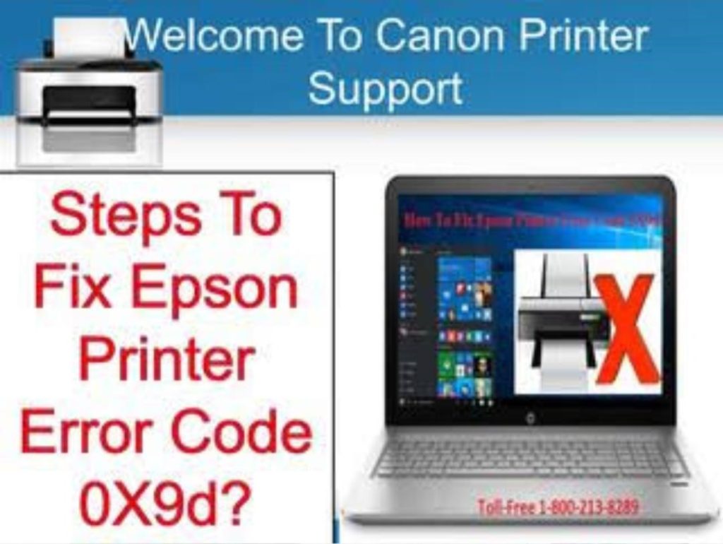 Identifying Epson Printer Error Code 0x9d