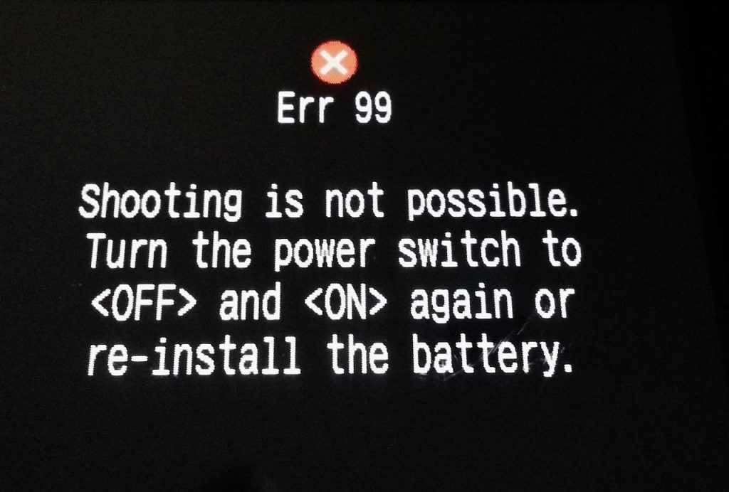 How Can We Remove Canon Error Code 99 Problem?