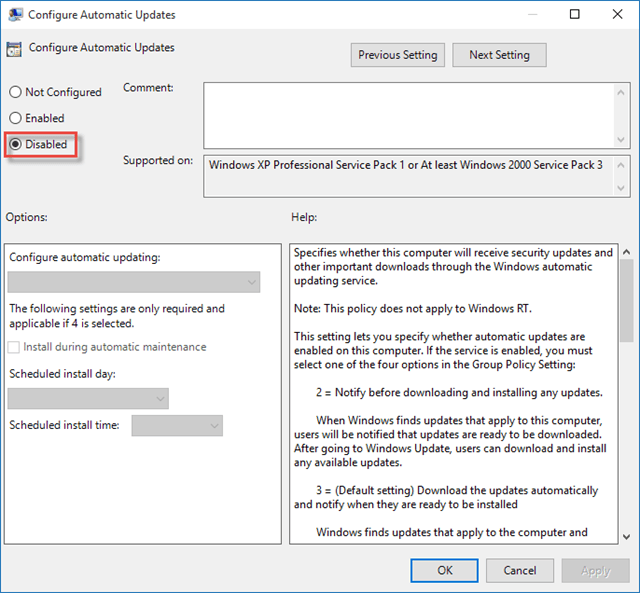 How to Turn off Automatic Updates in Windows 10 (Home, Pro, Enterprise)