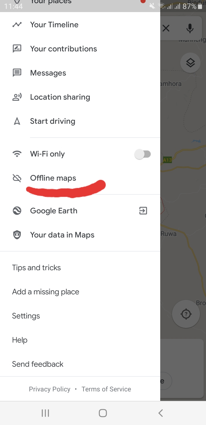 How To Download Google Maps For Use When You Don't Have Data Or