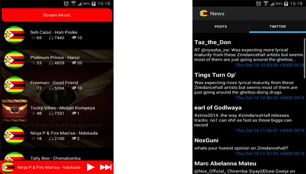Looking for the latest Zim Dancehall? Check out this app Techzim