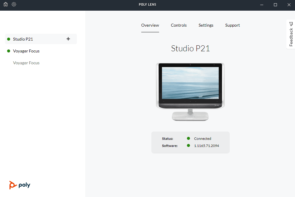 Review Poly Studio P21 compacte en complete thuiswerkmonitor