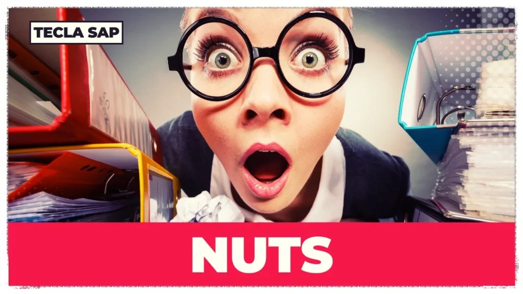 NUTS? Qual é o significado e a tradução da gíria "NUTS"?