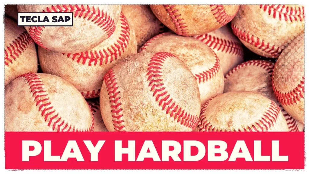 PLAY HARDBALL? Qual é o significado da expressão?