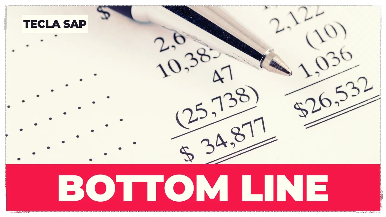 BOTTOM LINE? Qual é o significado e a tradução da expressão?