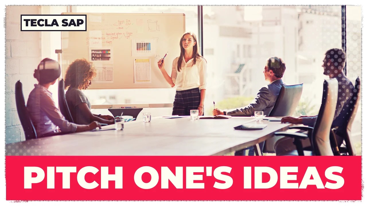 PITCH ONE’S IDEAS? O que significa a expressão?