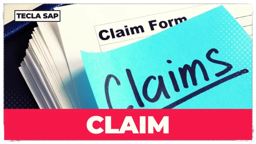 CLAIM qual é o significado e a tradução de "CLAIM"?