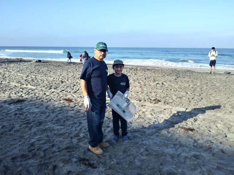 Tecma Team Helps Clear 4.5 Tons of Garbage from Tijuana Beach Tecma
