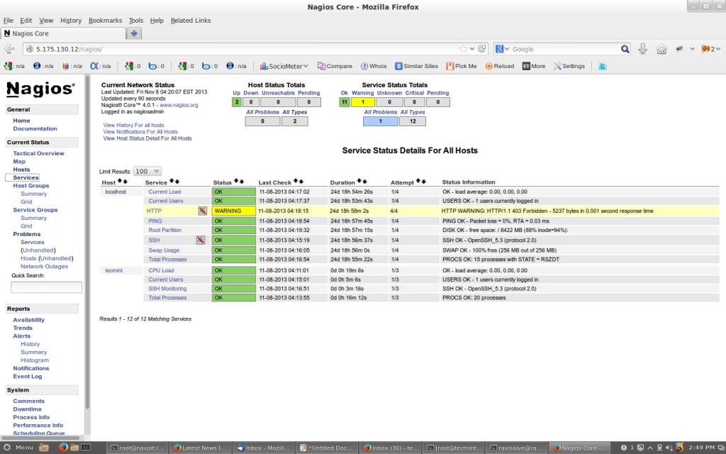How to Add Linux Host to Nagios Monitoring Server Using NRPE Plugin