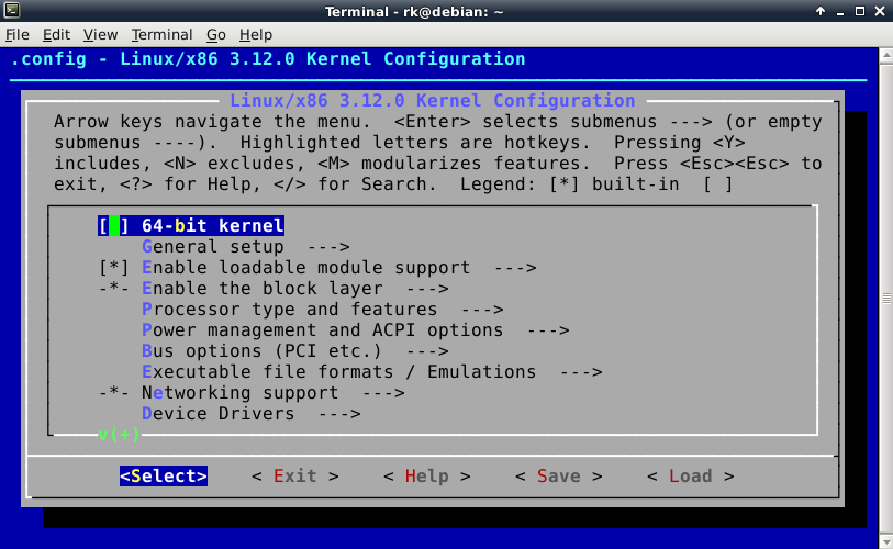 I'm Having A Problem Building The Linux Kernel The Debian