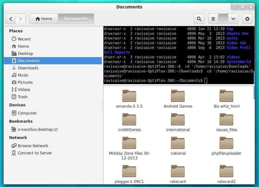 Nautilus Terminal An Embedded Terminal for Nautilus File Browser in GNOME