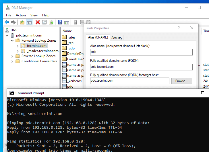 How to Manage Zentyal PDC (Primary Domain Controller) from Windows