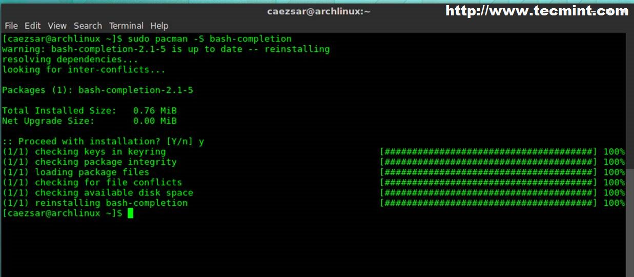 Installing GUI (Cinnamon Desktop) and Basic Softwares in Arch Linux
