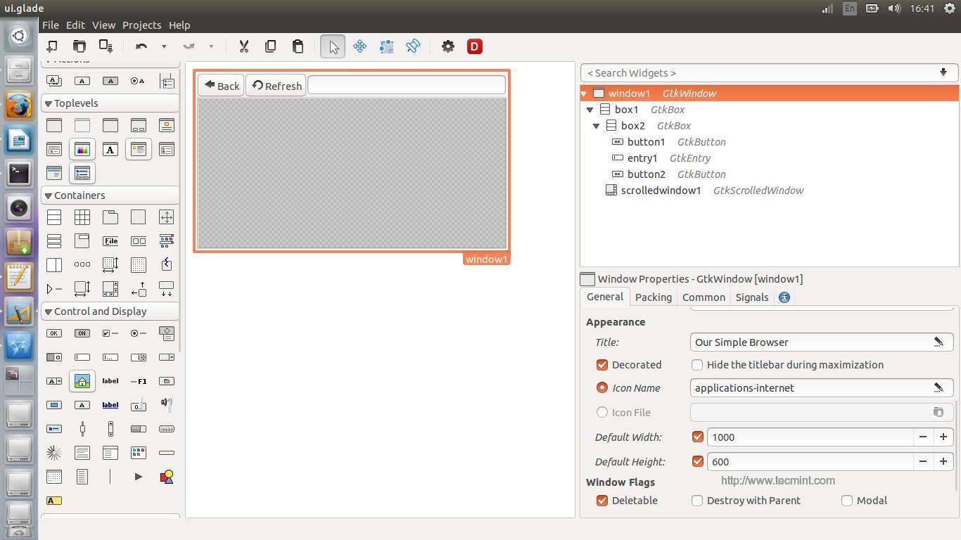 How to create GUI Apps (3) panchoweb