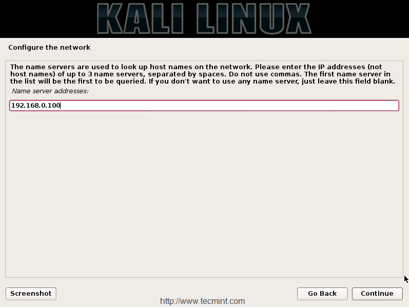 Kali Linux 1.1.0 Released Installation Guide with Screenshots
